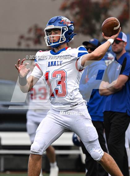 Thumbnail 3 in Analy @ St. Vincent de Paul (CIF NCS D5 Quarterfinal) photogallery.