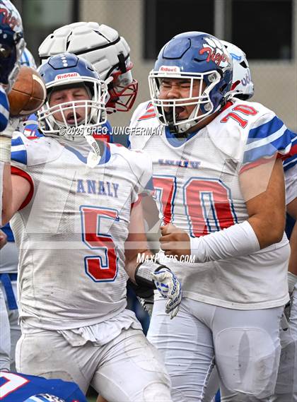 Thumbnail 2 in Analy @ St. Vincent de Paul (CIF NCS D5 Quarterfinal) photogallery.