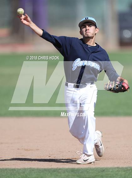 Thumbnail 2 in Redlands vs. Pueblo (Lancer Baseball Classic) photogallery.