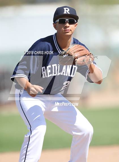 Thumbnail 2 in Redlands vs. Pueblo (Lancer Baseball Classic) photogallery.