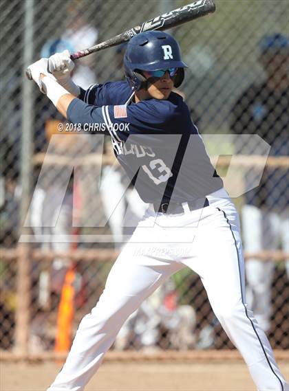Thumbnail 1 in Redlands vs. Pueblo (Lancer Baseball Classic) photogallery.