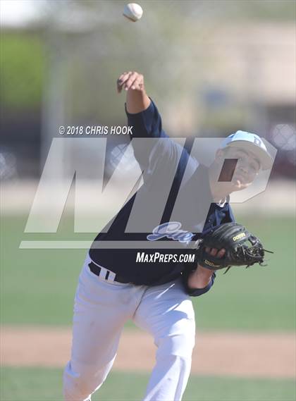 Thumbnail 1 in Redlands vs. Pueblo (Lancer Baseball Classic) photogallery.