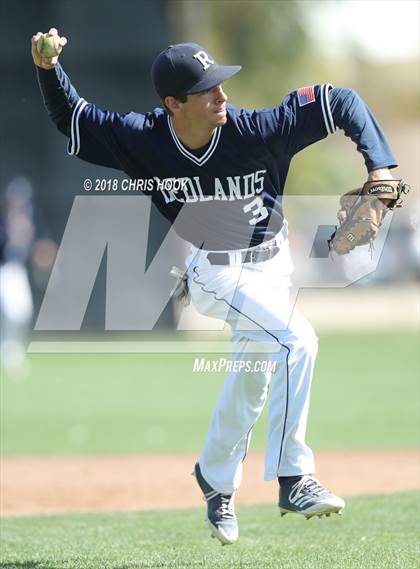 Thumbnail 3 in Redlands vs. Pueblo (Lancer Baseball Classic) photogallery.
