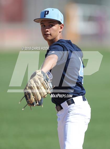Thumbnail 3 in Redlands vs. Pueblo (Lancer Baseball Classic) photogallery.