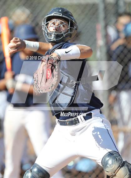 Thumbnail 1 in Redlands vs. Pueblo (Lancer Baseball Classic) photogallery.