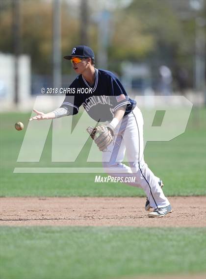 Thumbnail 3 in Redlands vs. Pueblo (Lancer Baseball Classic) photogallery.