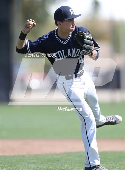 Thumbnail 1 in Redlands vs. Pueblo (Lancer Baseball Classic) photogallery.
