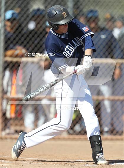 Thumbnail 1 in Redlands vs. Pueblo (Lancer Baseball Classic) photogallery.