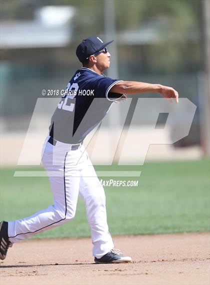 Thumbnail 3 in Redlands vs. Pueblo (Lancer Baseball Classic) photogallery.
