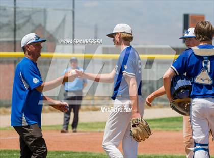 Thumbnail 1 in Smith Valley vs. Indian Springs (NIAA 1A State Championship - Game 2) photogallery.