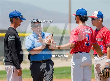 Thumbnail 1 in Smith Valley vs. Indian Springs (NIAA 1A State Championship - Game 2) photogallery.