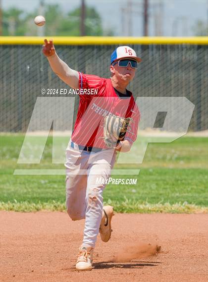 Thumbnail 2 in Smith Valley vs. Indian Springs (NIAA 1A State Championship - Game 2) photogallery.