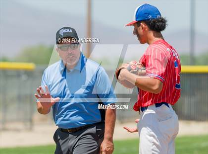 Thumbnail 2 in Smith Valley vs. Indian Springs (NIAA 1A State Championship - Game 2) photogallery.