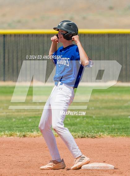 Thumbnail 1 in Smith Valley vs. Indian Springs (NIAA 1A State Championship - Game 2) photogallery.