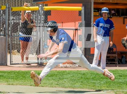 Thumbnail 3 in Smith Valley vs. Indian Springs (NIAA 1A State Championship - Game 2) photogallery.