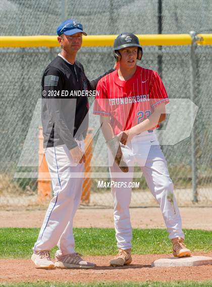 Thumbnail 3 in Smith Valley vs. Indian Springs (NIAA 1A State Championship - Game 2) photogallery.