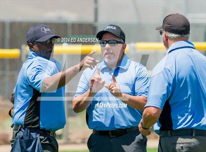 Thumbnail 1 in Smith Valley vs. Indian Springs (NIAA 1A State Championship - Game 2) photogallery.