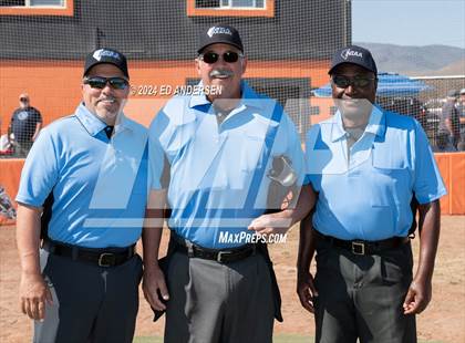 Thumbnail 1 in Smith Valley vs. Indian Springs (NIAA 1A State Championship - Game 2) photogallery.