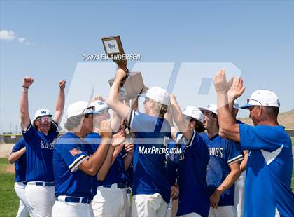Thumbnail 2 in Smith Valley vs. Indian Springs (NIAA 1A State Championship - Game 2) photogallery.