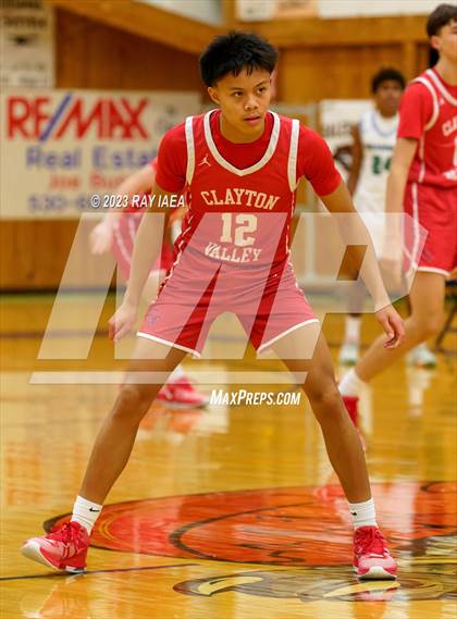 Thumbnail 3 in Clayton Valley Charter vs. Branson (Gridley Invitational Tournament) photogallery.