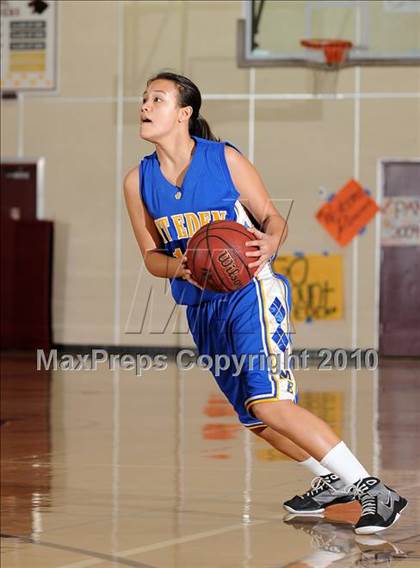 Thumbnail 2 in Mt. Eden vs. West Campus (Jimmy V Classic) photogallery.