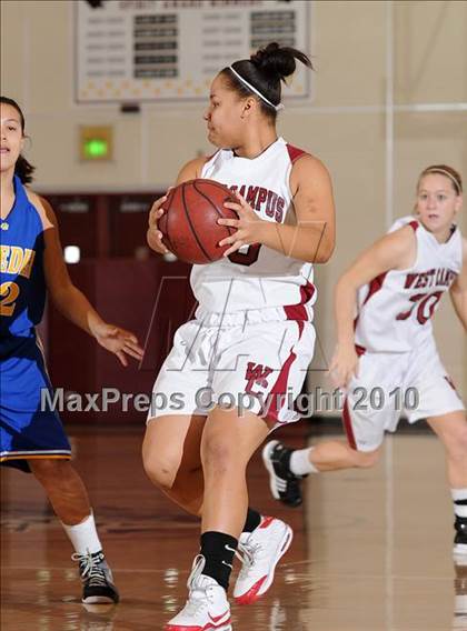 Thumbnail 1 in Mt. Eden vs. West Campus (Jimmy V Classic) photogallery.