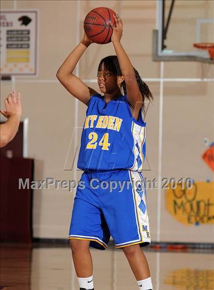 Thumbnail 1 in Mt. Eden vs. West Campus (Jimmy V Classic) photogallery.