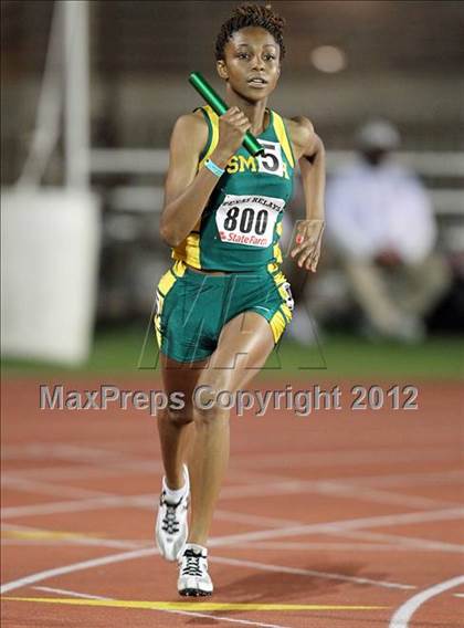 Thumbnail 3 in 85th Clyde Littlefield Texas Relays (Girls Day 1) photogallery.