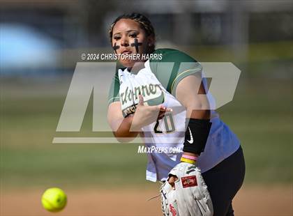 Thumbnail 2 in Maywood Academy vs Narbonne CIF LAC Division 3 Quarterfinal photogallery.