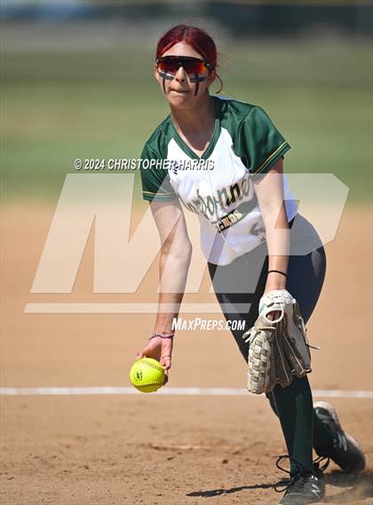 Thumbnail 2 in Maywood Academy vs Narbonne CIF LAC Division 3 Quarterfinal photogallery.