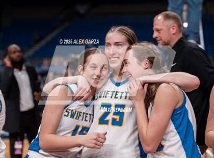 Thumbnail 3 in Nazareth vs. Saltillo (UIL 1A Basketball Division II Final Medal Ceremony) photogallery.