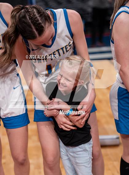Thumbnail 1 in Nazareth vs. Saltillo (UIL 1A Basketball Division II Final Medal Ceremony) photogallery.