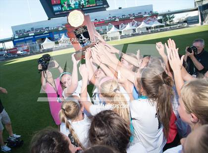 Thumbnail 1 in D'Evelyn vs. Evergreen (CHSAA 4A Final) photogallery.