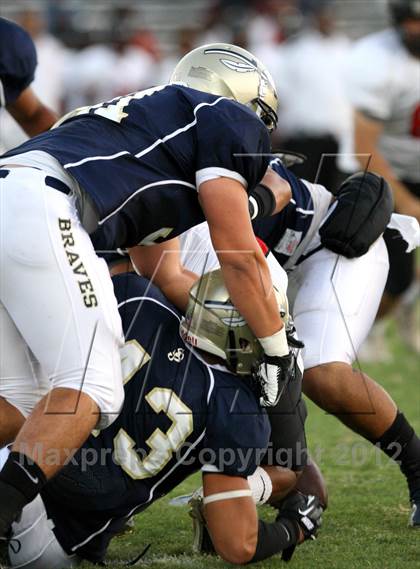 Thumbnail 2 in Dominguez vs. St. John Bosco photogallery.