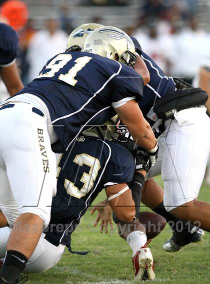 Thumbnail 3 in Dominguez vs. St. John Bosco photogallery.