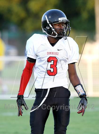 Thumbnail 2 in Dominguez vs. St. John Bosco photogallery.