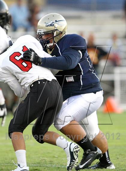 Thumbnail 1 in Dominguez vs. St. John Bosco photogallery.