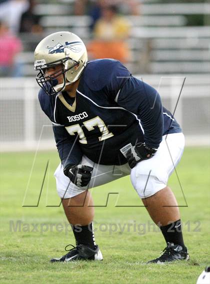 Thumbnail 3 in Dominguez vs. St. John Bosco photogallery.