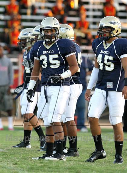 Thumbnail 1 in Dominguez vs. St. John Bosco photogallery.