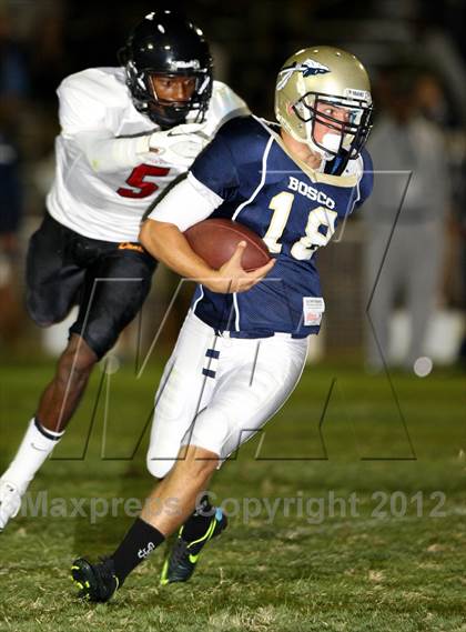 Thumbnail 1 in Dominguez vs. St. John Bosco photogallery.