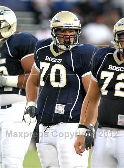 Thumbnail 3 in Dominguez vs. St. John Bosco photogallery.