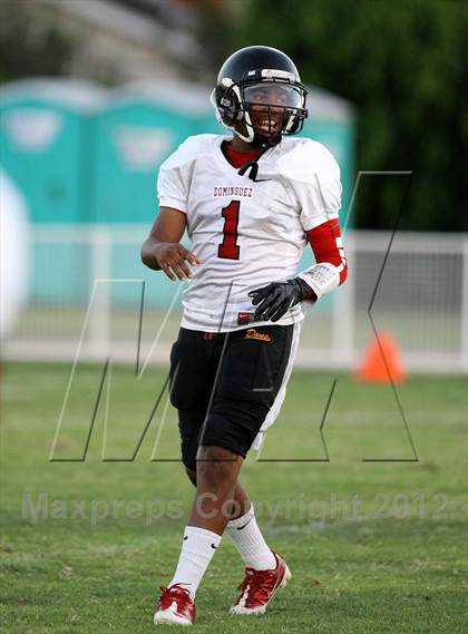 Thumbnail 1 in Dominguez vs. St. John Bosco photogallery.