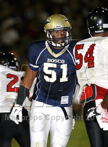 Thumbnail 2 in Dominguez vs. St. John Bosco photogallery.
