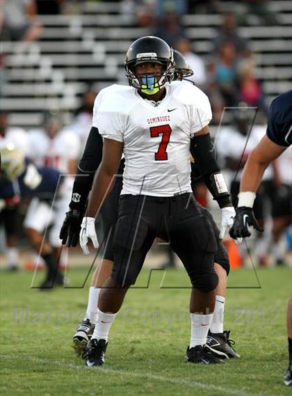 Thumbnail 1 in Dominguez vs. St. John Bosco photogallery.