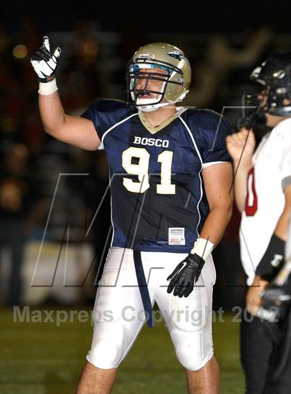 Thumbnail 1 in Dominguez vs. St. John Bosco photogallery.