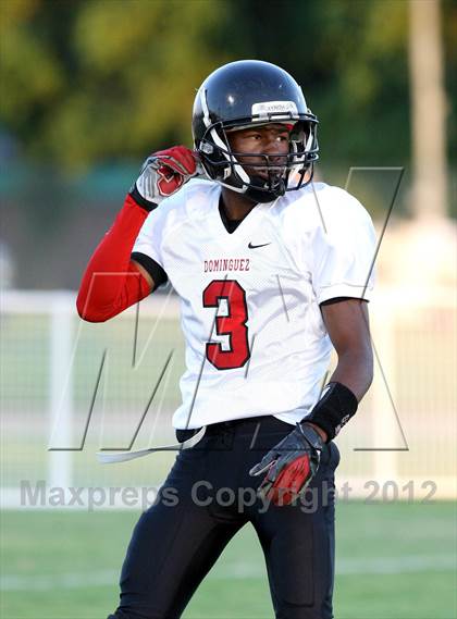 Thumbnail 1 in Dominguez vs. St. John Bosco photogallery.