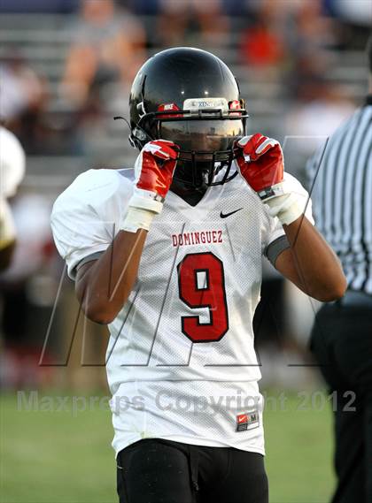 Thumbnail 2 in Dominguez vs. St. John Bosco photogallery.