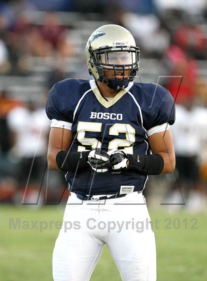 Thumbnail 1 in Dominguez vs. St. John Bosco photogallery.