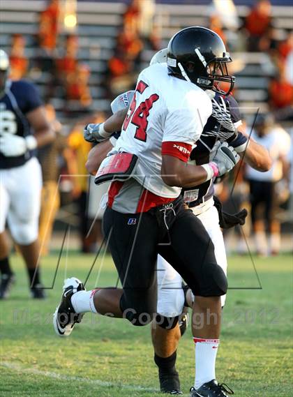 Thumbnail 3 in Dominguez vs. St. John Bosco photogallery.