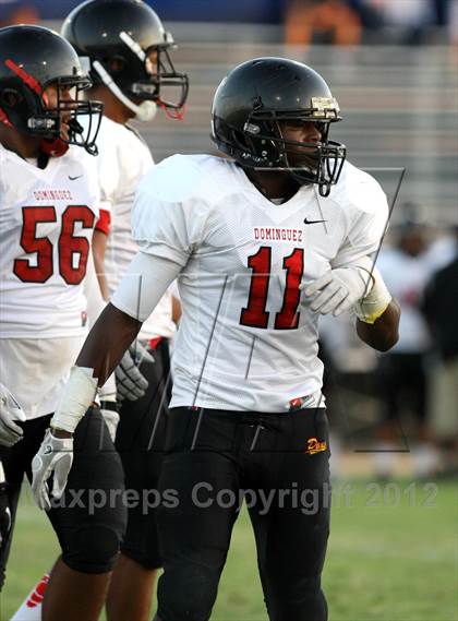 Thumbnail 3 in Dominguez vs. St. John Bosco photogallery.